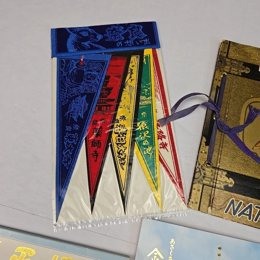Vintage Travel JAPAN Brochure paper ad tourist guide map book tag postcards